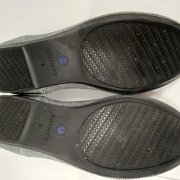 Rothy’s Grey Birdseye Flats SZ 8 - Picture 8 of 11